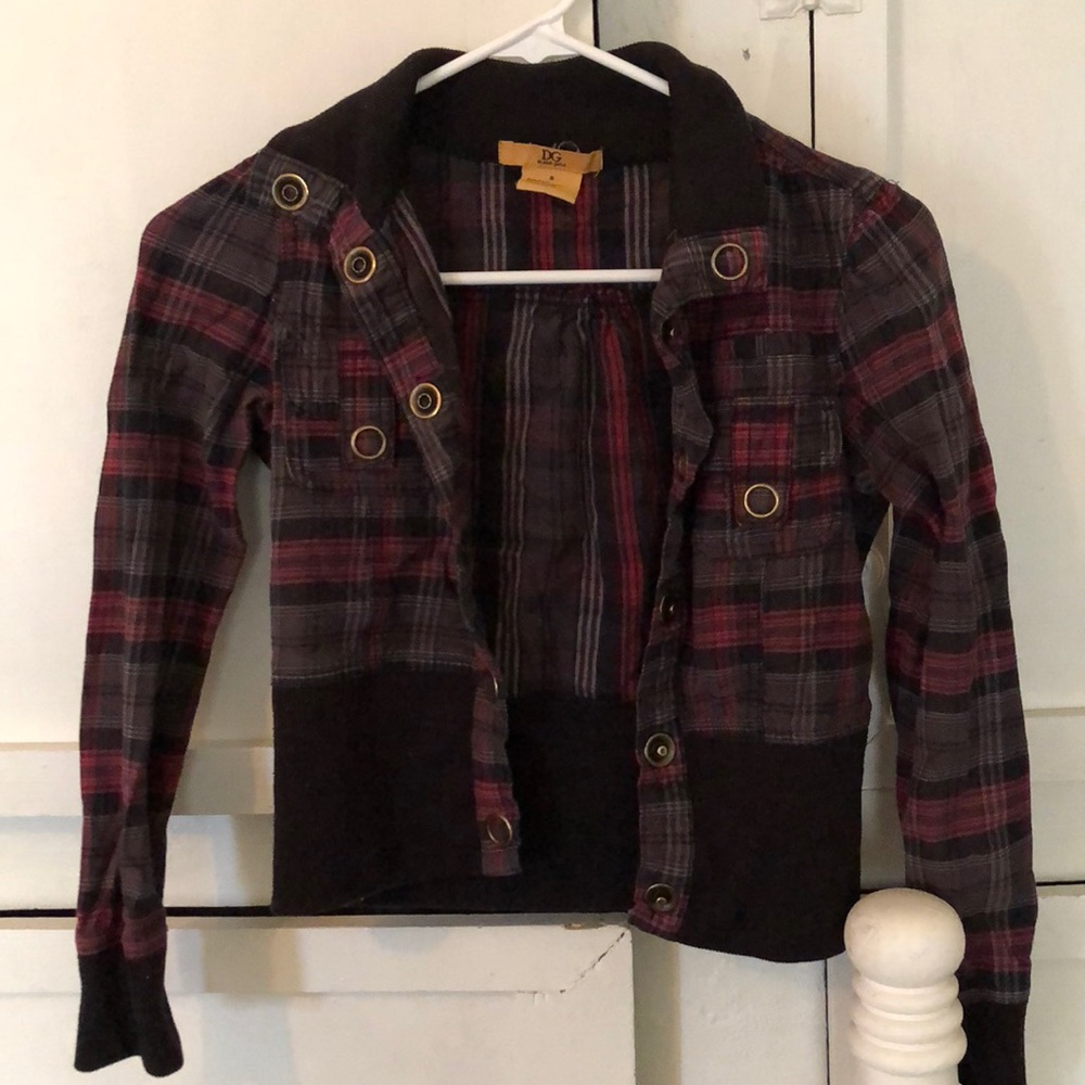 Plad jacket